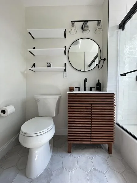 White Modern Bathroom